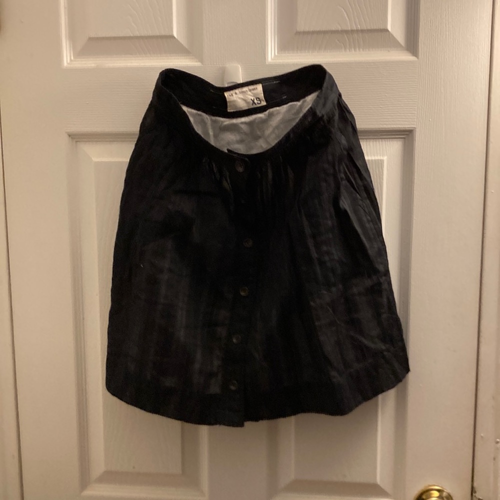 Rag & Bone - XS Black Mini Skirt